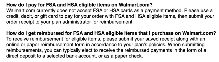 walmart version 🏠 grabbing only HSA/FSA eligible items to start